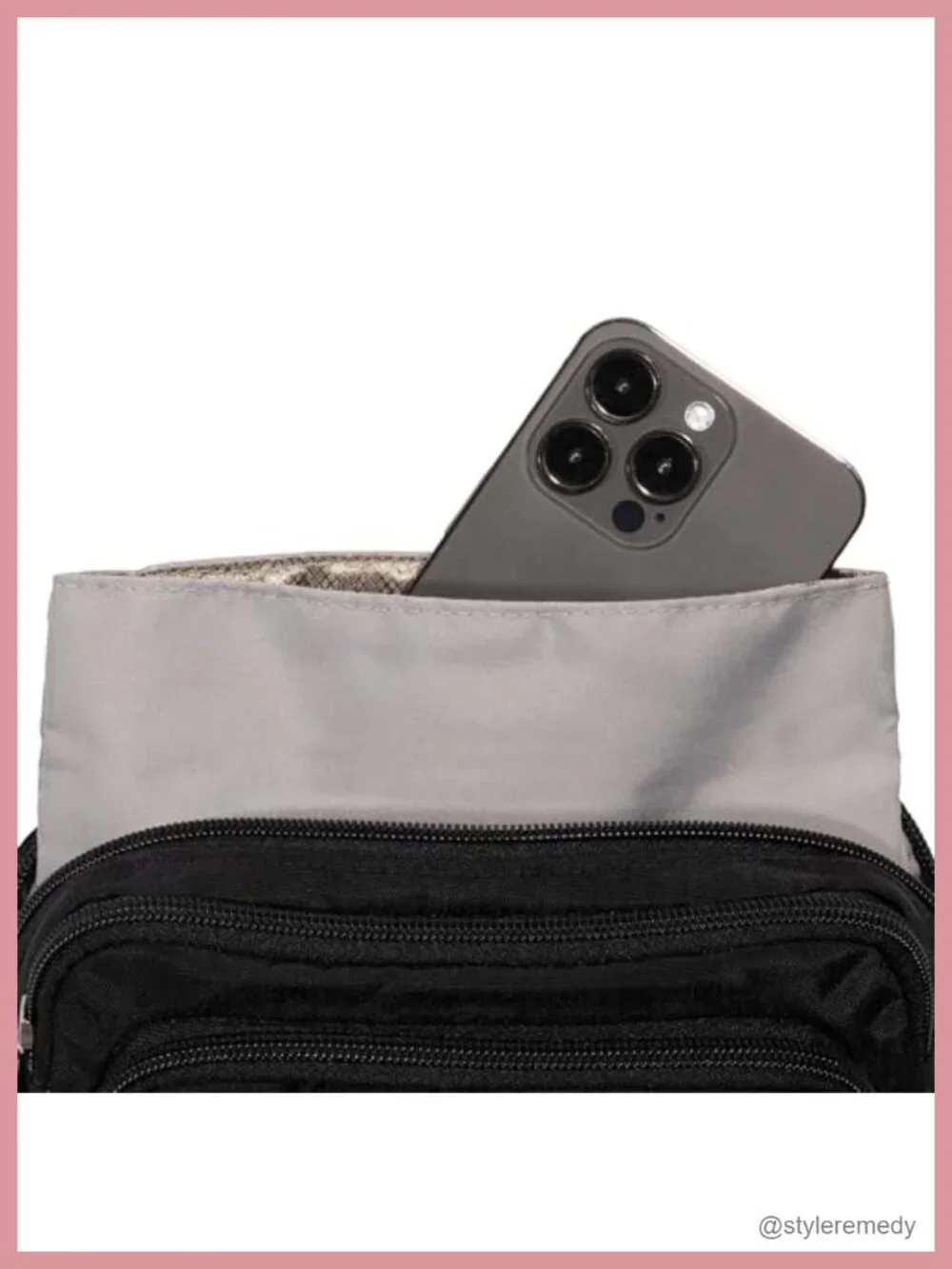 EMF Blocking Crossbody Travel Purse RFID Wallet
